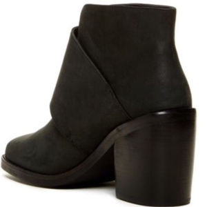 Shellys London Alizia Black Leather booties US 8